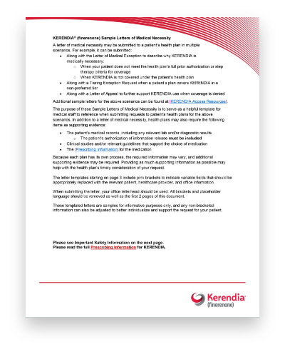 Sample letter of Medical Necessity in PDF format