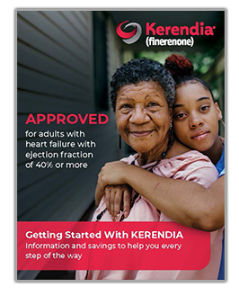 Downloadable Kerendia heart failure with LVEF ≥40% patient brochure