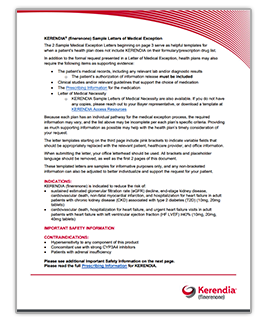 Sample letter of Medical Exemption in PDF format