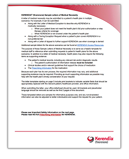 Sample letter of Medical Necessity in PDF format