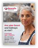 Downloadable patient brochure for chronic kidney disease in T2D