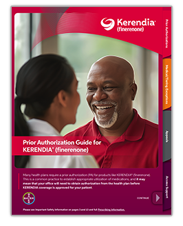 KERENDIA (finerenone) prior authorization guide